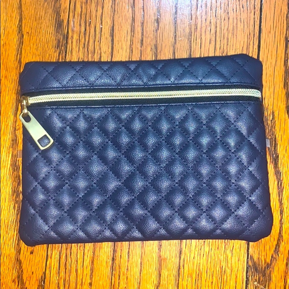 Navy Blue Clutch Purse
